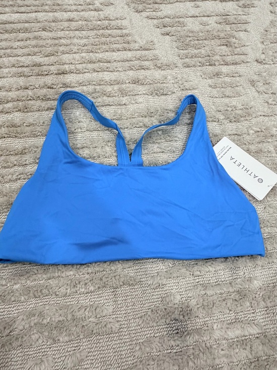 Athleta Tops - Athleta Bright Blue Strappy Sports Bra